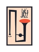 Let’s Jazz  Caz ve Müzik Her Ruh Hali Için Bir Kart Karışık Temalı Tasarım Kartlar  10x15 Cm thumbnail 1