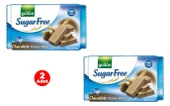 Gullon Kakao Aromalı Krema Dolgulu Şekersiz Gofret - Sugar Free Wafer 180 gr (2 Adet) - 1