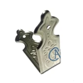 Dekoratif Sandık, Kutu Kenarı, 11x32mm, Nikel, 1 Adet - 1