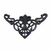 Dekoratif Köşe Süsü, Köşelik  - Büyük, 31x55mm, Eskitme, 100 Adet - 1