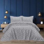 Alisa 3 Parça Çift Kişilik Yatak Örtüsü - 3