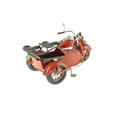 Motosiklet Dekoratif Metal Motosiklet Sepetli 15 Cm - 3