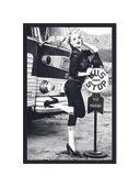 Vintage Siyah Beyaz Fotoğraf  Dekoratif Hediye Not Kartı ve Kartpostal  10x15 cm thumbnail 1