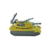 1:16 Ölçek Oyuncak  Tank Süper Tank Işıklı Sesli Sürtmeli 30 Cm - 4