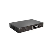 Reyee RG-ES110GDS-P 8 Port 120W 2 SFP Gigabit Yönetilemez Poe Switch thumbnail 1
