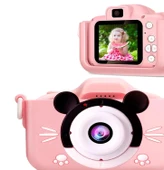 Çocuk Dijital Fotoğraf Makinası 20 Mp Video Kaydedici 2.0 İnç Çift Kameralı - 1