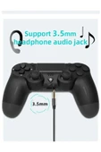 Ps4 Kol Wireless Bt Kablosuz Oyun Kolu Ps4 Joystick Tablet Telefon Pc Uyumlu Titreşimli Oyun Kolu - 3