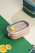 Porsima 3114 Stainless Steel Vakumlu Lunch Box Sefer Tası Pembe thumbnail 2