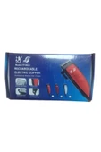 Hırdavatistan Kırmızı Elektrikli Profesyonel Saş Kesme Makinesi, güçlü ve hassas kesim sağlar thumbnail 2