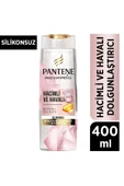 Pantene Silikonsuz Hacim Veren Dolgunlaştırıcı Şampuan, Biotin Ve Gül Suyu, 400ml thumbnail 1