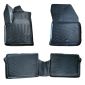 Rizline Citroen C3 Aircross Mhev Hybrit  2024 Ve Sonrası 3D Havuzlu Paspas Siyah thumbnail 2