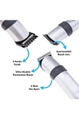WELL POWER Profesyonel Saç Sakal Çift Kademeli Kablosuz T Bıçaklı 0.2mm Traş Makinesi Wp-609 thumbnail 4