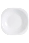 Luminarc Carine Beyaz Çukur Yemek Tabağı 6'lı 21cm thumbnail 1