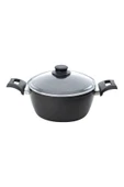Delüxe Ezme 5 Kat Kaplama Derin Granit Tencere 24 Cm thumbnail 1