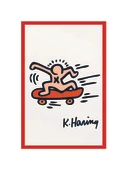 Keith Haring  Pop Art Dekoratif Hediye Not Kartı/ Postcard  10x15 Cm Street Art  United Love - 1