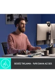 logitech MX Master 3S Performans 8.000 DPI Optik Sensörlü Sessiz Kablosuz Mouse - Beyaz 910-006560 - 3
