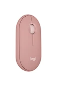 logitech M350s Pebble 2 Kablosuz Mouse - Pembe 910-007015 BLUETOOTH  (usb alıcı çıkmaz) thumbnail 1