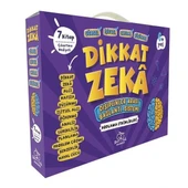 6 Yaş Okul Öncesi Dikkat Zeka Seti 7 Kitap Dbs Kodlama Etkinlikleri Dikkat Zeka Akademisi - 1