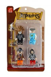 Ausini Pirates 4lü Korsan Figür Seti -B - 1