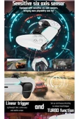 P4 Plus Bluetooth Titreşimli Ps4/ps5 Uyumlu Pc Telefon Joystick Kablosuz Oyun Kolu - 5