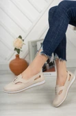 Kadın Loren Krem Günlük Ortopedik Ayakkabı - 2