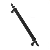 Lüx Çekmece Dolap Kapak Kulpu Siyah 128 Mm Metal Kulp 5 Adet thumbnail 2