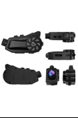 Bt68 Motosiklet Kask Bluetooth Kulaklık 1080p Kamera Ses Kontrolü Video Kayıt Özellikli İntercom thumbnail 4