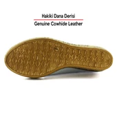 Erkan Saçmacı Astrid Beyaz Hakiki Dana Derisi Çapraz Bantlı Mantar Taban Görünümlü Dolgu Topuklu Sandalet - 8