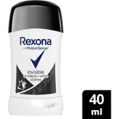 Rexona MotionSense Kadın Stick Deodorant Invisible On Black + White Clothes 40 ml thumbnail 1