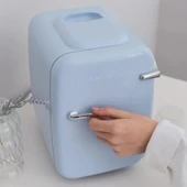 JON-MINI BUZDOLABI TASINABILIR RETRO MAVI 4 LT - 6