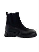 Venüs 2452605K Kadın Hakiki Deri Kalın Taban Nubuk Chelsea Bot - 5