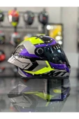 MT Helmets Thunder 4 Sv Valiant Parlak Motosiklet Kaskı - 1