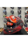 MT Helmets Thunder 4 SV Luminence D5 Mat Kırmızı - 2