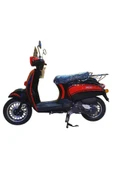 Falcon Turtle 50 Benzinli Scooter - Siyah/Kırmızı - 4