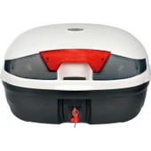 MOTOSİKLET ARKA ÇANTA 46LT ARWİC BEYAZ - 1