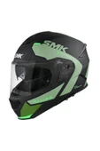 SMK Gullwıng Kresto Yeşil Siyah Çene Açılır Kask - 1