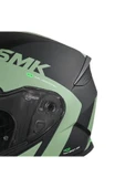 SMK Gullwıng Kresto Yeşil Siyah Çene Açılır Kask - 2