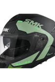 SMK Gullwıng Kresto Yeşil Siyah Çene Açılır Kask - 4