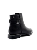 Venüs 2050134K Kadın Hakiki Deri Tokalı Küt Burun Klasik Kısa Bot - 3