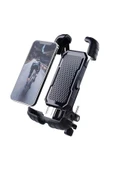 360° Derece Ayarlanabilen Gidon Bağlantılı Bisiklet Motosiklet İçin Abs 4-7.8″ İnç Telefon Tutucu - 2