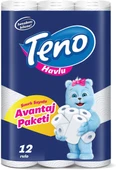 Teno Tuvalet Kağıdı Ultra 2 Katlı Beyaz 12 Adet - 1