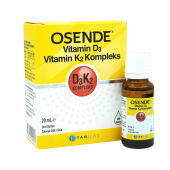 Osende Vitamin D3 K2 Complex Takviye Edici Gıda 20 ml - 1