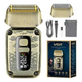 VGR V-337 Elektrikli Tıraş Makinesi Düzeltici Metal 7500 Rpm IPX6 thumbnail 1