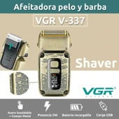 VGR V-337 Elektrikli Tıraş Makinesi Düzeltici Metal 7500 Rpm IPX6 thumbnail 7