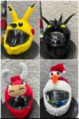 PELUŞ KASK KILIFI - 1