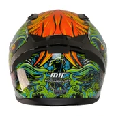 MTS M-801 SNAKE FULL FACE KASK AZURE - 2