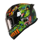 MTS M-801 SNAKE FULL FACE KASK AZURE - 3