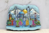 Ahşap İstanbul Temalı Magnet Alk4360 - 1