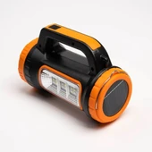 KA-779 3w+15w Uzun Menzilli Solar Güneş Panelli Ultra Güçlü Ledli Şarjlı Fener thumbnail 4