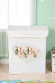 İronika Baby Dolap İçi Organizer Oyuncak Kutusu Eşya Çamaşır Saklama Sepeti Düzenleyici Kutu 2li Set - 2